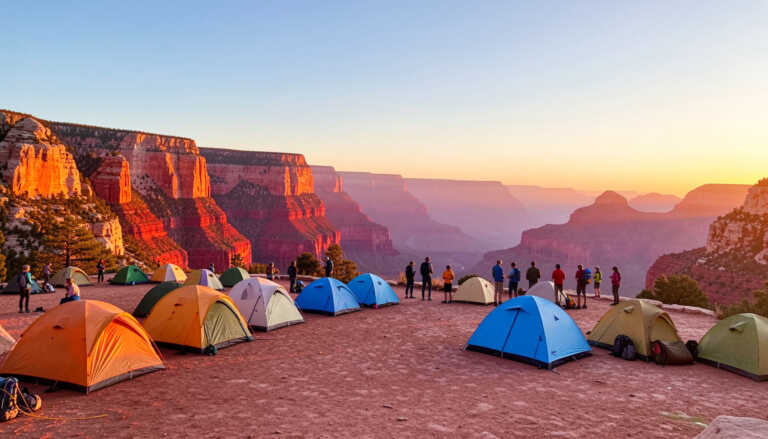Grand Canyon National Park – Best for Canyon Camping Experiences, Camping Site