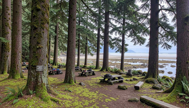Olympic National Park – Best for Rainforest and Beach Camping