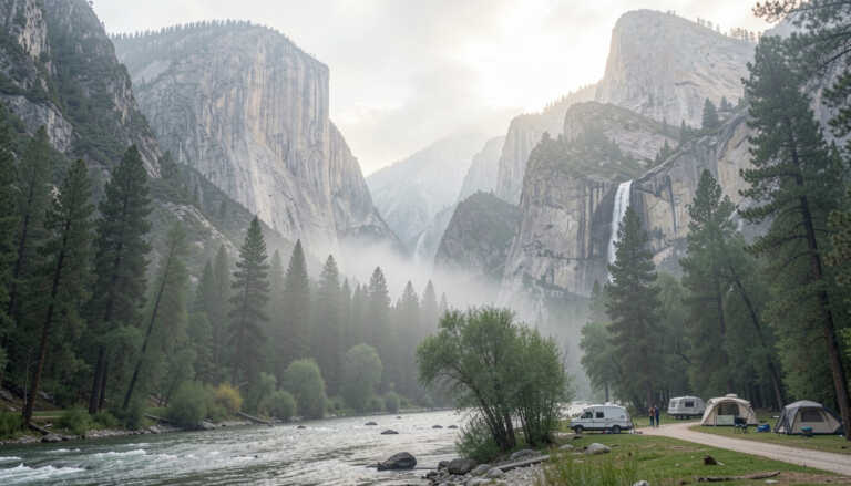 Yosemite National Park – Best for Mountain Views and Waterfalls
