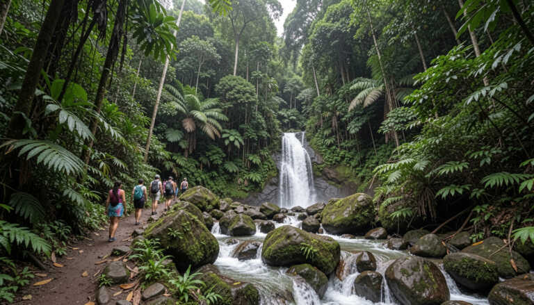 El Yunque National Forest & La Mina Falls, Puerto Rico