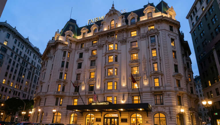 Fairmont San Francisco – Best Historic Luxury Hotel