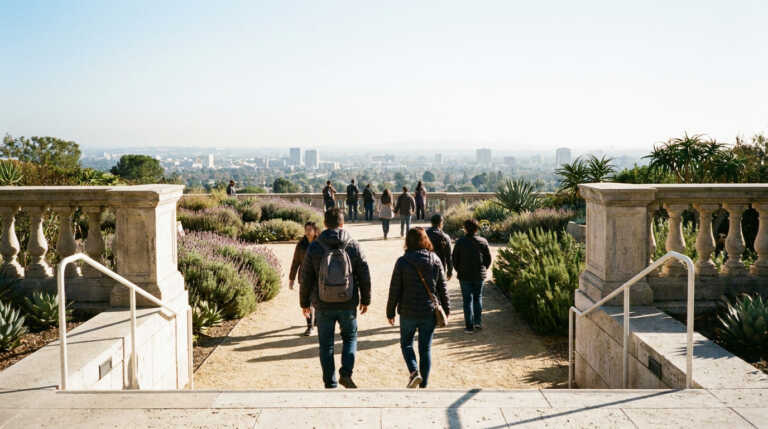Getty Center Gardens – A Garden with a View