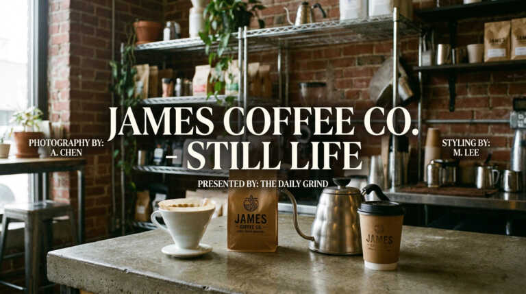 James Coffee Co. – Industrial Style and Great Coffee
