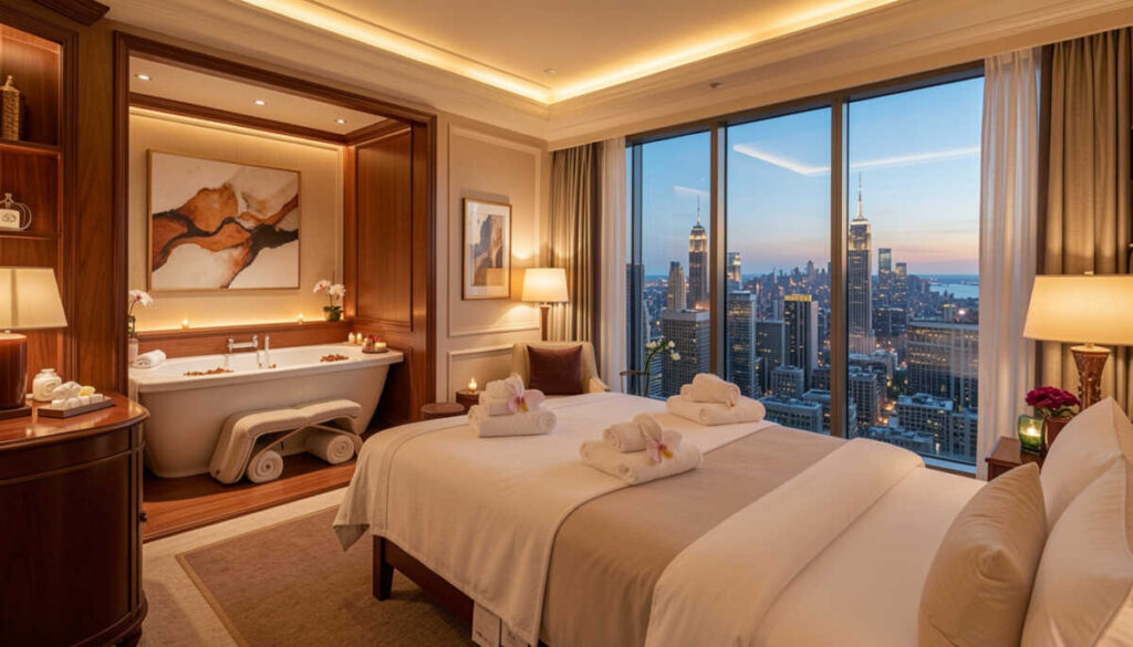 Luxury Suites with Spa Treatments in the USA
