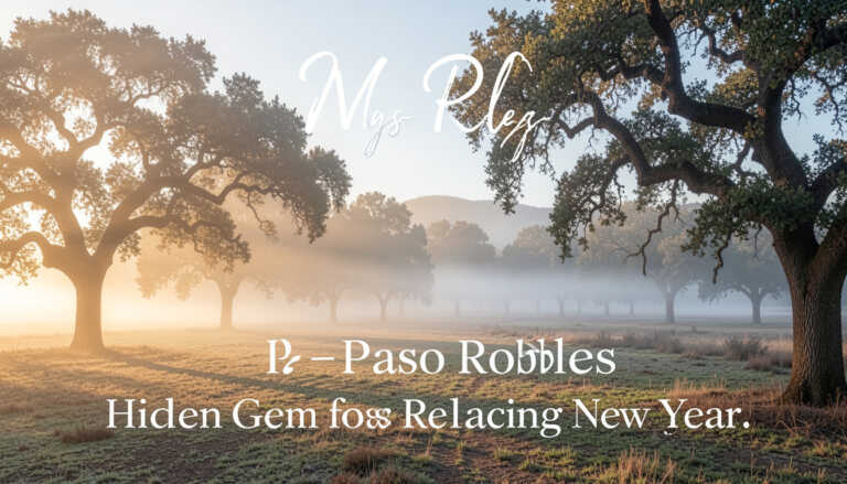 Paso Robles – A Hidden Gem for a Relaxing New Year