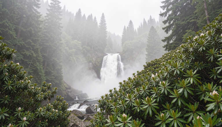 Pisgah National Forest & Looking Glass Falls, North Carolina