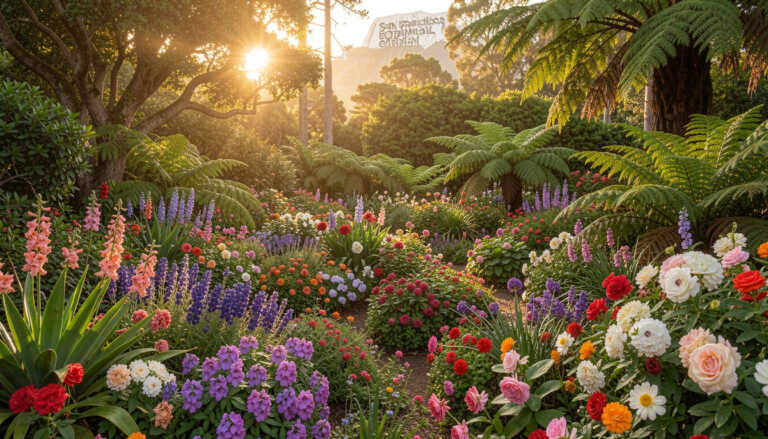 San Francisco Botanical Garden – A Global Collection of Flowers