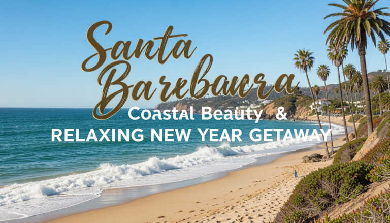 Santa Barbara – Coastal Beauty & Relaxing New Year Getaway