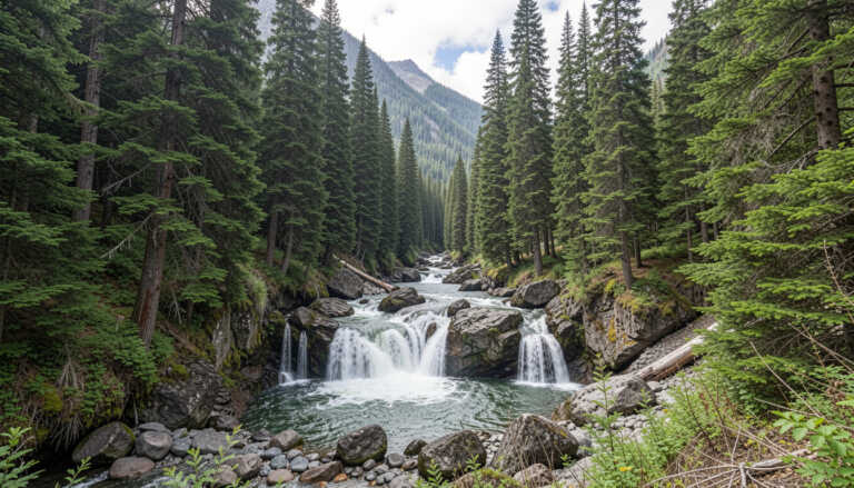 Tongass National Forest & Nugget Falls, Alaska