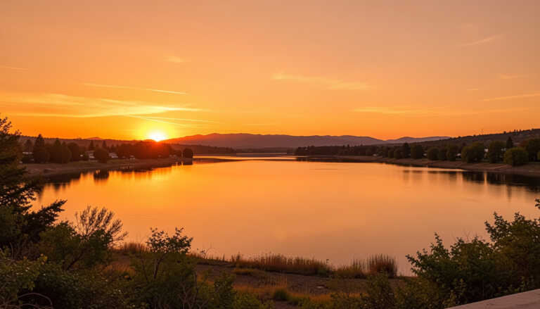 Folsom Lake – Golden Sunsets Near Sacramento