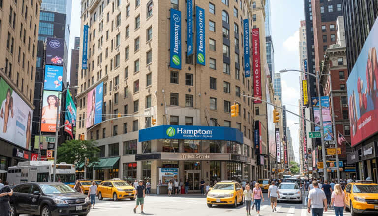 Hampton Inn ManhattanTimes Square Central – Best Family Friendly Budget Hotel