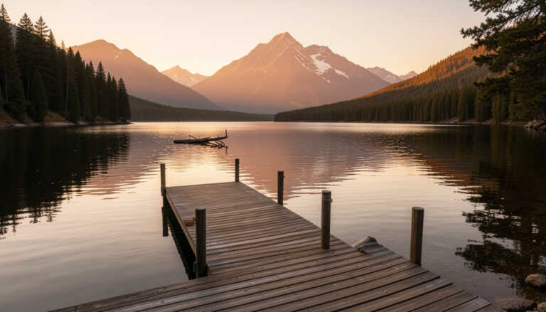Shasta Lake – A Peaceful Escape for Romantic Evenings