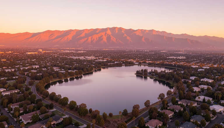 Silverwood Lake – A Romantic Sunset Close to Los Angeles