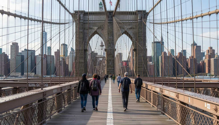 Brooklyn Bridge – Walk Between Manhattan and Brooklyn