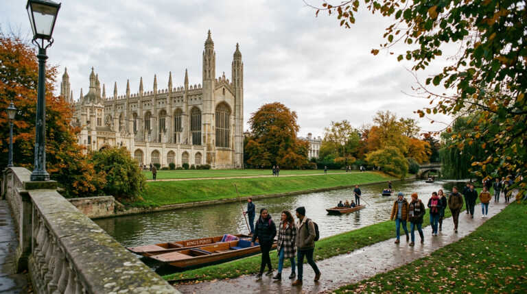 Cambridge, England – Best for History and University Architecture