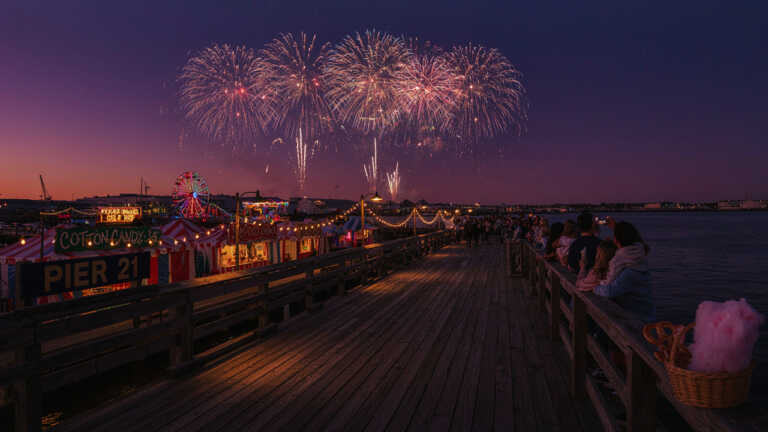 Galveston Fourth of July Fireworks – Texas