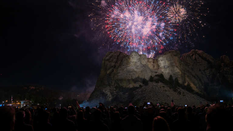 Mount Rushmore Independence Day Fireworks – South Dakota