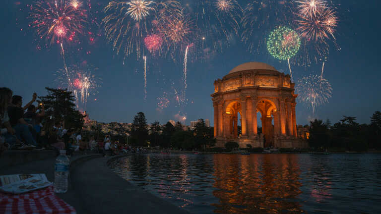 San Francisco Fourth of July Fireworks – California