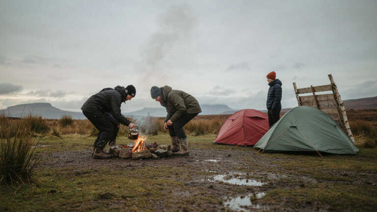 Cloud Farm Campsite, Exmoor, England