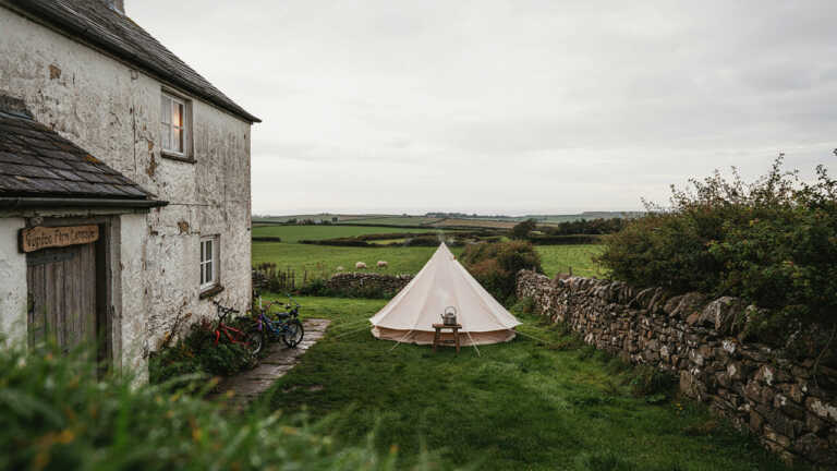 Gupton Farm Campsite, Pembrokeshire, Wales