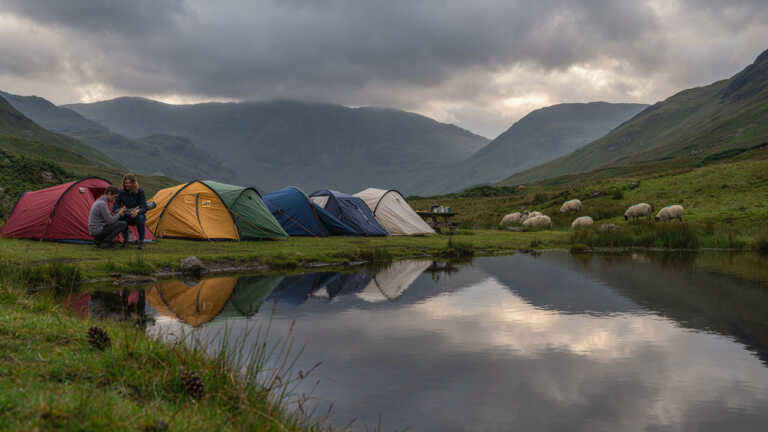 Wasdale Campsite, Cumbria, England