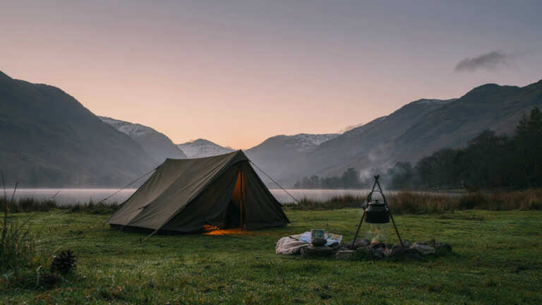 Wasdale Campsite, Lake District, England