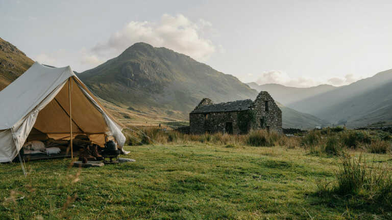 Wasdale Hall Campsite, Lake District, England